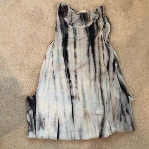 Tie dye T-shirt dress
